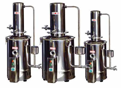 上海跃进医疗器械 HDZ-5(原HS.Z11.5）不锈钢电热蒸馏水器