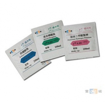 上海雷磁 袋装pH标准缓冲液（粉剂）4，7,9一套 