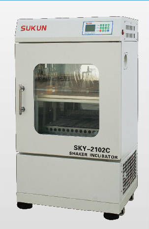 上海苏坤单门双层小容量恒温培养振荡器SKY-2102C
